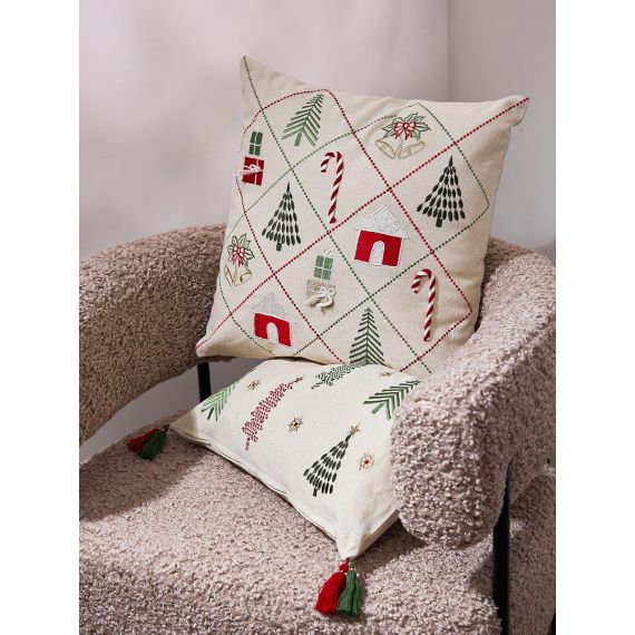 Чехол на подушку Christmas dreams из коллекции New Year Essential, 45х45 см, Tkano, изображение 2