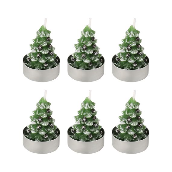 Набор декоративных свечей Enchanted woods из коллекции New Year Essential, 6 шт., Tkano