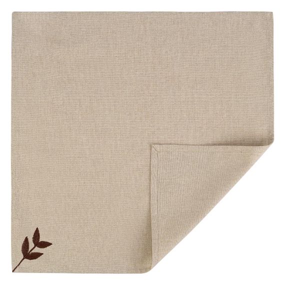 Салфетка сервировочная Desert leaf из коллекции Essential, 45х45 см, Tkano