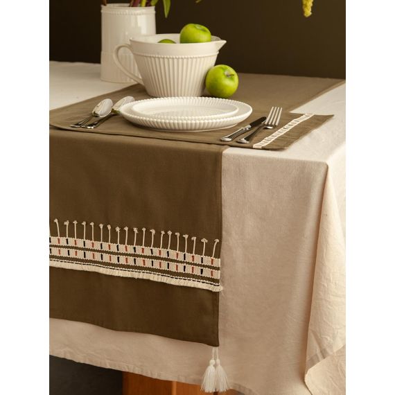 Салфетка под приборы Nomad grid из коллекции Ethnic, 33х48 см, Tkano, изображение 5