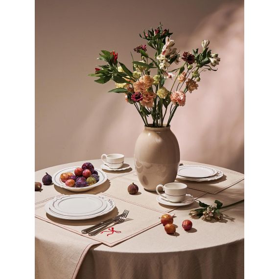 Скатерть Fancy Bows бежевого цвета из коллекции Essential, 180х240 см, Tkano, изображение 3