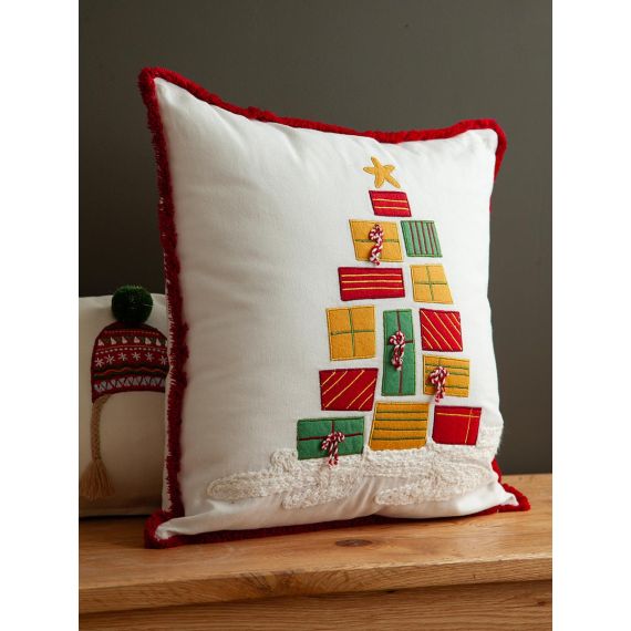 Чехол на подушку Gifts season из коллекции New Year Essential, 45х45 см, Tkano, изображение 3