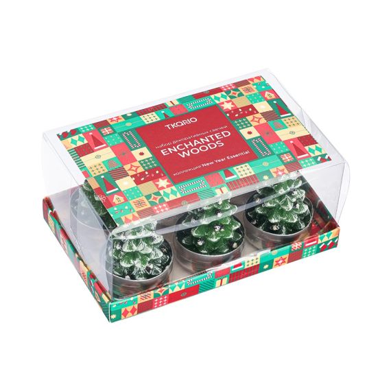 Набор декоративных свечей Enchanted woods из коллекции New Year Essential, 6 шт., Tkano, изображение 4