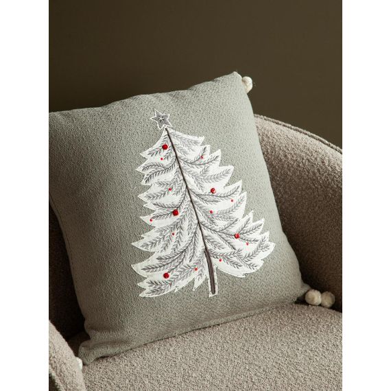 Чехол на подушку Magic fir из коллекции New Year Essential, 45х45 см, Tkano, изображение 3