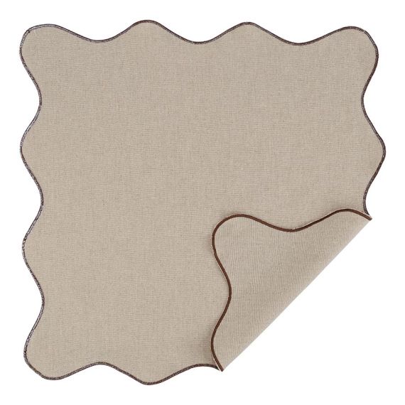 Салфетка сервировочная Desert Waves из коллекции Essential, 45х45 см, Tkano, изображение 2