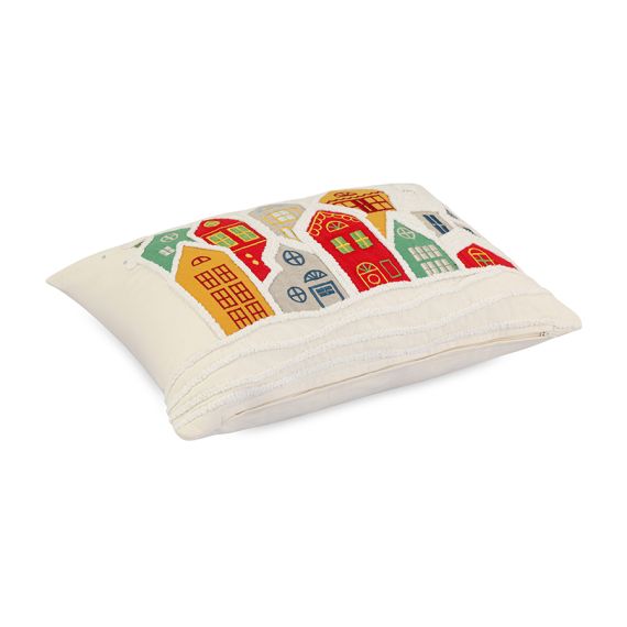 Чехол на подушку Snowy Village из коллекции New Year Essential, 30х45 см, Tkano, изображение 5