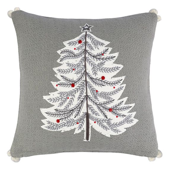 Чехол на подушку Magic fir из коллекции New Year Essential, 45х45 см, Tkano