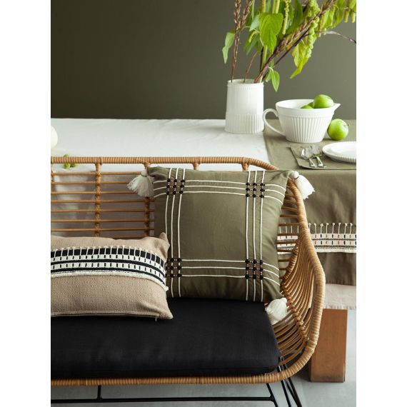 Чехол на подушку Tribal stripe из коллекции Ethnic, 30х45 см, Tkano, изображение 3