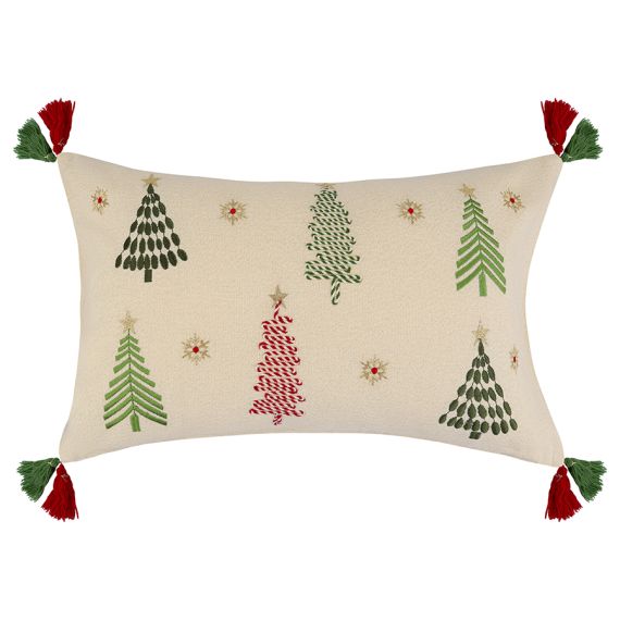 Чехол на подушку Frozen pines из коллекции New Year Essential, 30х50 см, Tkano