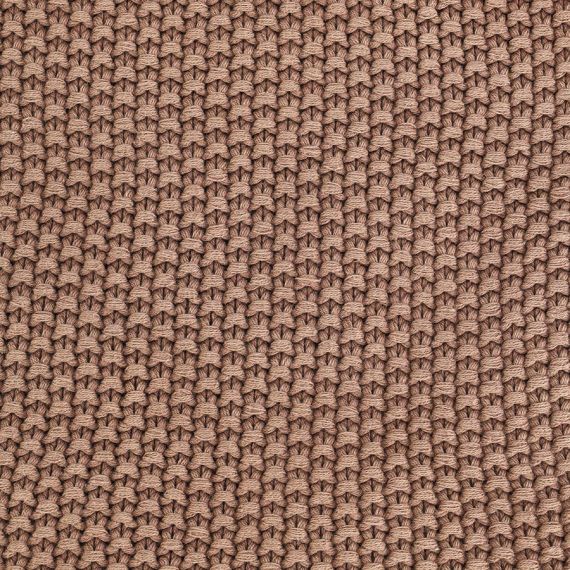 Плед из стираного хлопка цвета мокко из коллекции Essential, 130x180 см, Tkano, изображение 6