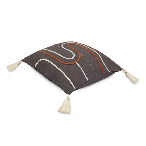 Чехол на подушку Linear path из коллекции Ethnic, 45х45 см, Tkano, изображение 4