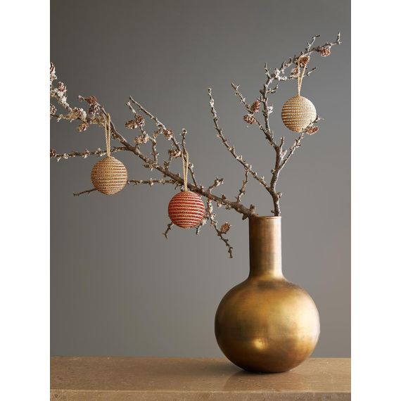 Набор елочных украшений Rustic diamonds из коллекции New Year Essential, 3 шт., Tkano, изображение 2