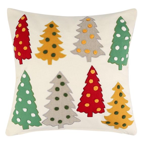 Чехол на подушку Jolly forest из коллекции New Year Essential, 45х45 см, Tkano