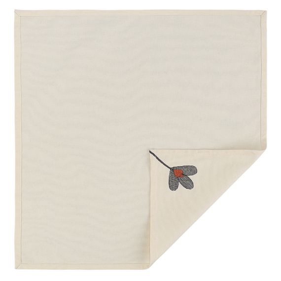 Салфетка сервировочная Stone flowers из коллекции Ethnic, 45х45 см, Tkano, изображение 5