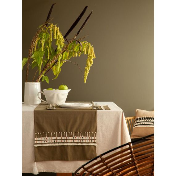 Дорожка на стол Nomad grid из коллекции Ethnic, 45х150 см, Tkano, изображение 2