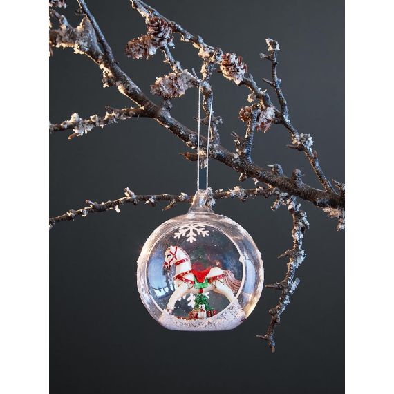 Ёлочная игрушка Festive Horse из коллекции New Year Essential, Tkano, изображение 2