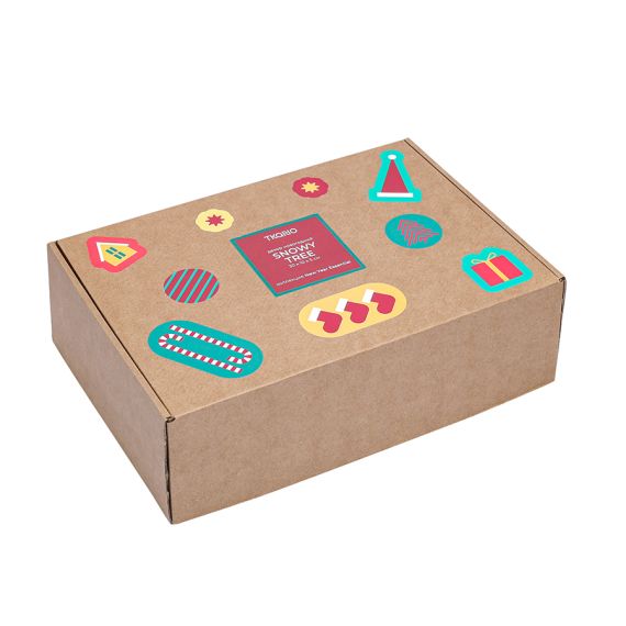 Декор новогодний Snowy tree из коллекции New Year Essential, 30 см, Tkano, изображение 6