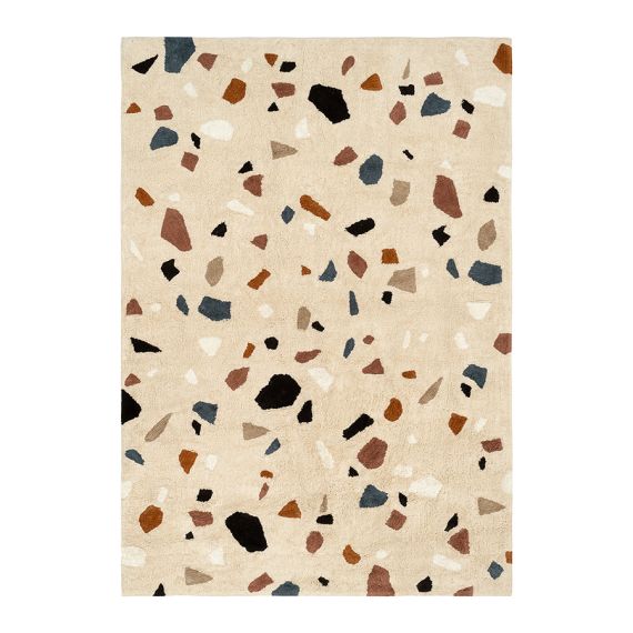 Ковер из хлопка Terrazzo Poetry из коллекции Ethnic, 160х230 см, Tkano