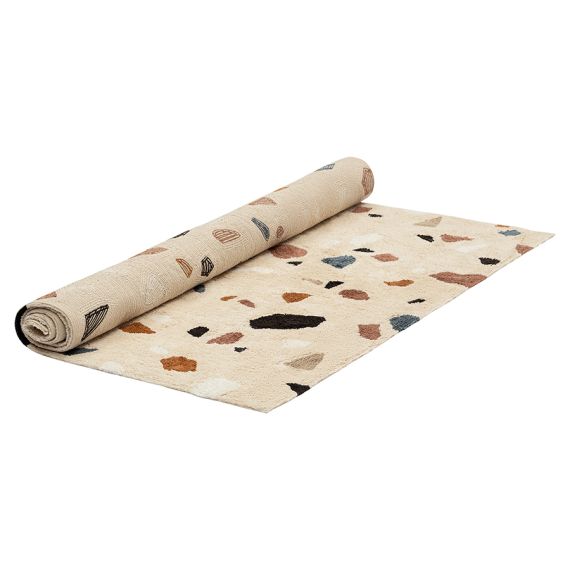Ковер из хлопка Terrazzo Poetry из коллекции Ethnic, 160х230 см, Tkano, изображение 6