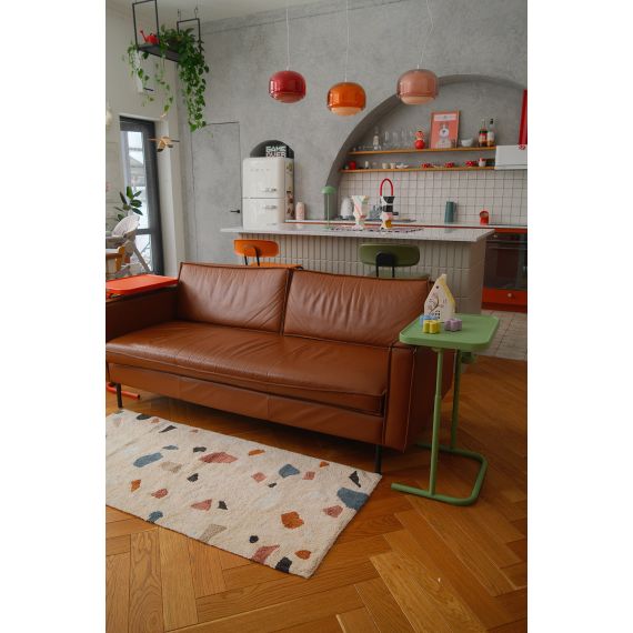 Ковер из хлопка Terrazzo Poetry из коллекции Ethnic, 70х160 см, Tkano, изображение 6