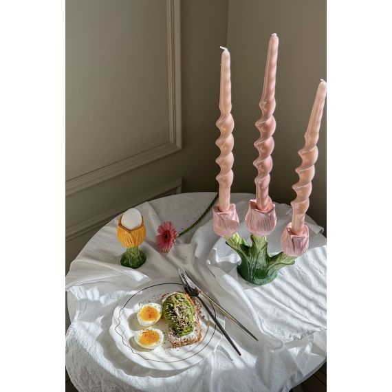 Подсвечник Floret для трех свечей из коллекции Blossom, 20 см, Tkano, изображение 16