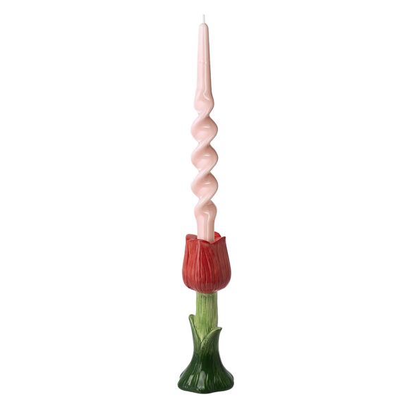 Подсвечник Floret красного цвета из коллекции Blossom, 18 см, Tkano, изображение 5