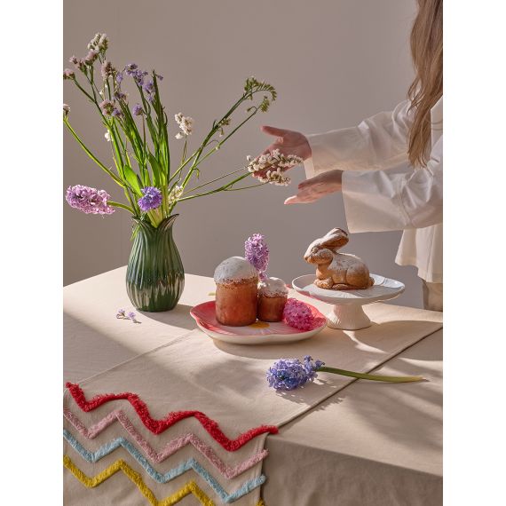 Ваза Petal зеленого цвета из коллекции Blossom, 22 см, Tkano, изображение 9