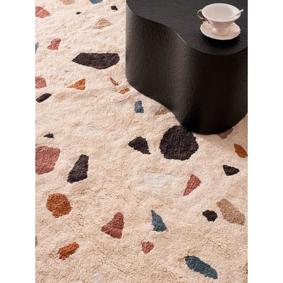 Ковер из хлопка Terrazzo Poetry из коллекции Ethnic, 200х300 см, Tkano, изображение 4