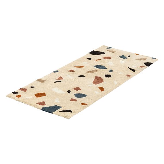 Ковер из хлопка Terrazzo Poetry из коллекции Ethnic, 70х160 см, Tkano, изображение 9