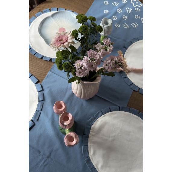 Дорожка на стол Незабудки из коллекции Ethnic, 45х150 см, Tkano, изображение 4
