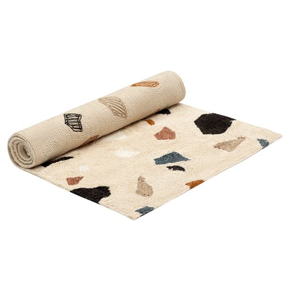 Ковер из хлопка Terrazzo Poetry из коллекции Ethnic, 70х160 см, Tkano, изображение 10
