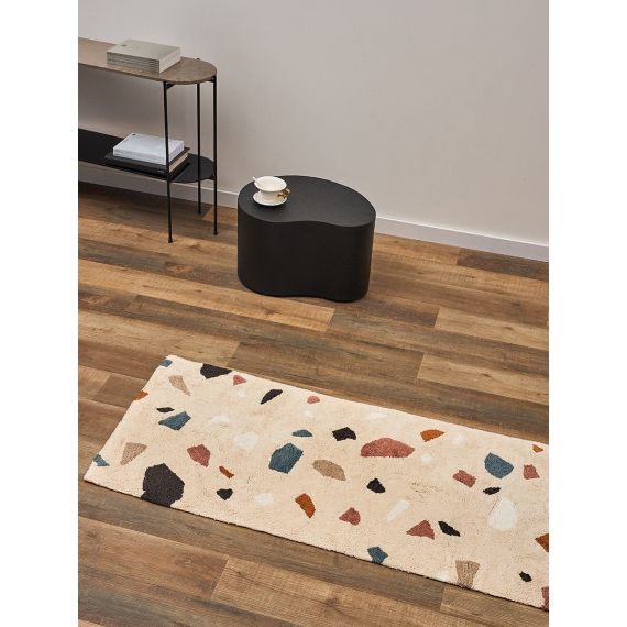 Ковер из хлопка Terrazzo Poetry из коллекции Ethnic, 70х160 см, Tkano, изображение 4