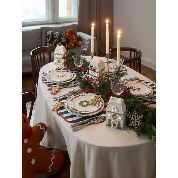 Набор из четырех тарелок Nordic winter из коллекции New Year Essential, ?23 см, Tkano, изображение 13