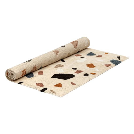 Ковер из хлопка Terrazzo Poetry из коллекции Ethnic, 120х180 см, Tkano, изображение 5