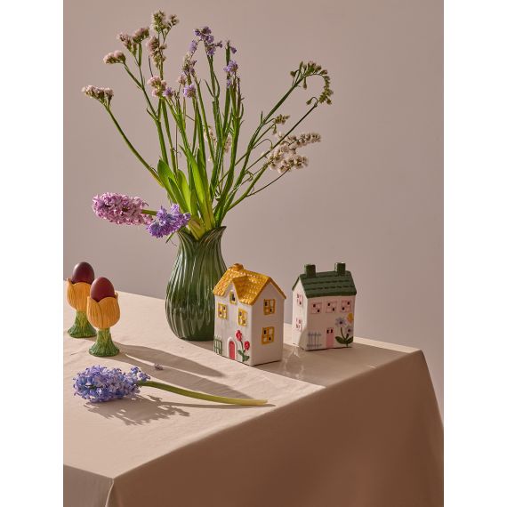 Ваза Petal зеленого цвета из коллекции Blossom, 22 см, Tkano, изображение 7