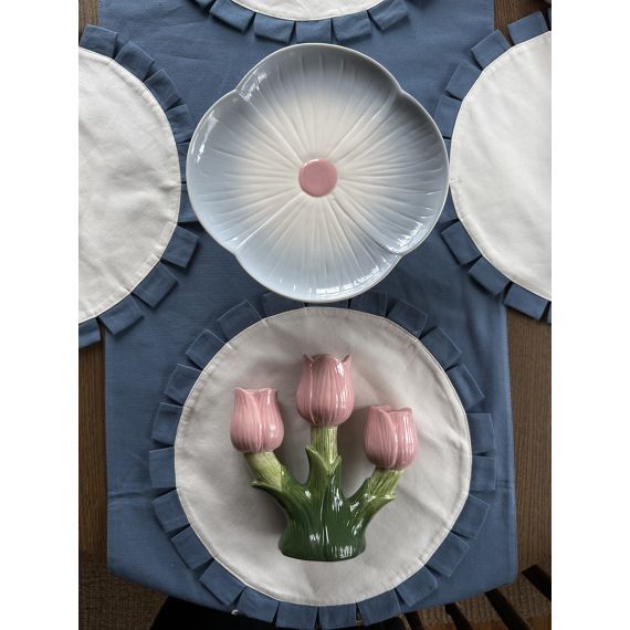 Подсвечник Floret для трех свечей из коллекции Blossom, 20 см, Tkano, изображение 5