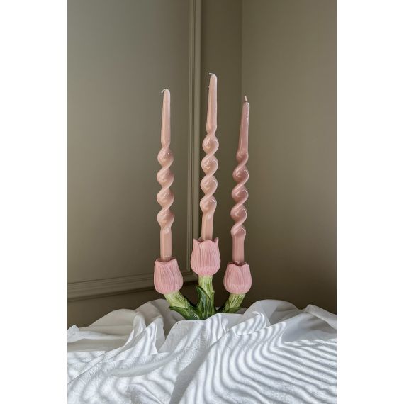 Подсвечник Floret для трех свечей из коллекции Blossom, 20 см, Tkano, изображение 11