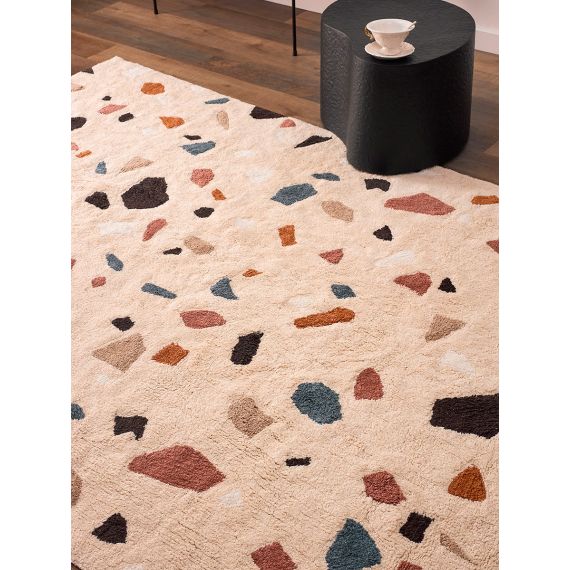 Ковер из хлопка Terrazzo Poetry из коллекции Ethnic, 160х230 см, Tkano, изображение 4