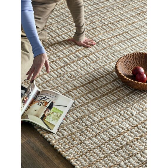 Ковер из джута и шерсти Mahanadi из коллекции Ethnic 120X180 см, Tkano, изображение 5