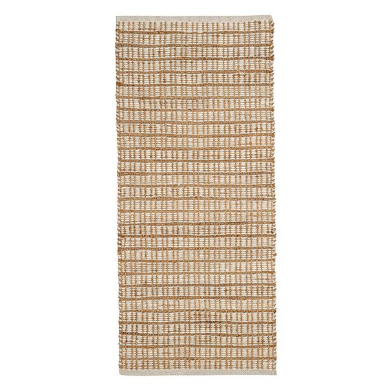 Ковер из джута и шерсти Mahanadi из коллекции Ethnic, 70x160 см, Tkano