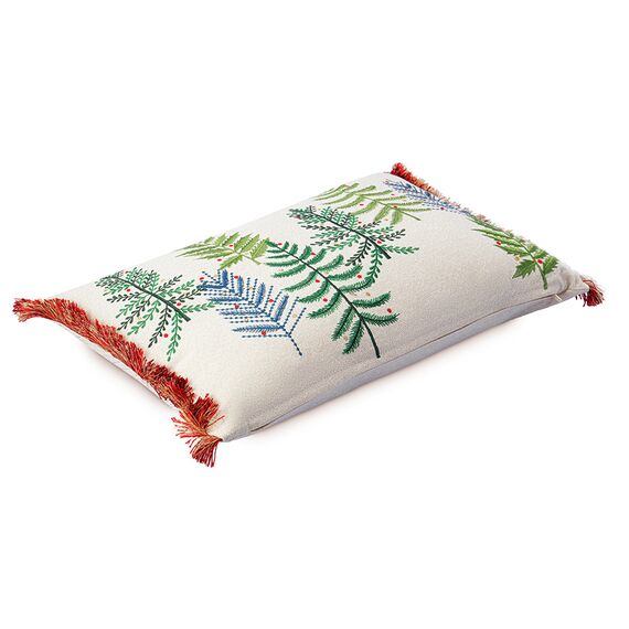 Подушка Зима в лесу из коллекции New Year Essential, 30x45см, Tkano, изображение 3