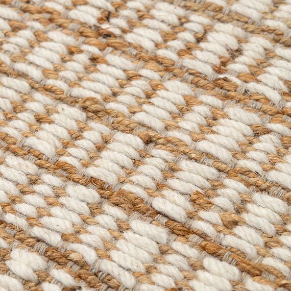 Ковер из джута и шерсти Mahanadi из коллекции Ethnic, 60x90 см, Tkano, изображение 5