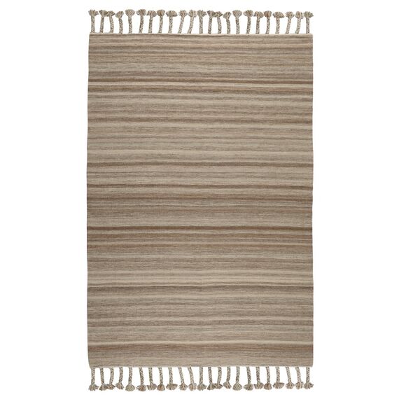 Ковер из шерсти и хлопка с кисточками из коллекции Ethnic, 120х180 см, Tkano