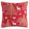 Подушка вязаная с новогодним рисунком Winter fairytale  из коллекции New Year Essential, 45х45 см, Tkano