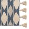 Ковер из хлопка синего цвета Argyle из коллекции Ethnic, 70х160 см, Tkano, изображение 6