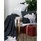 Плед из хлопка с новогодним рисунком Polar bear из коллекции New Year Essential, 130х180 см, Tkano, изображение 2
