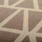 Полотенце жаккардовое банное с авторским дизайном Geometry, коричнево-бежевое Wild, 70х140 см, Tkano, изображение 8