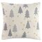 Подушка вязаная с новогодним рисунком Magic forest из коллекции New Year Essential, 45х45 см, Tkano