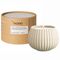 Свеча ароматическая Green tea & Pear blossom из коллекции Edge, бежевый, 30 ч, Tkano