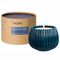 Свеча ароматическая Vetiver & Black cypress из коллекции Edge, синий, 30 ч, Tkano
